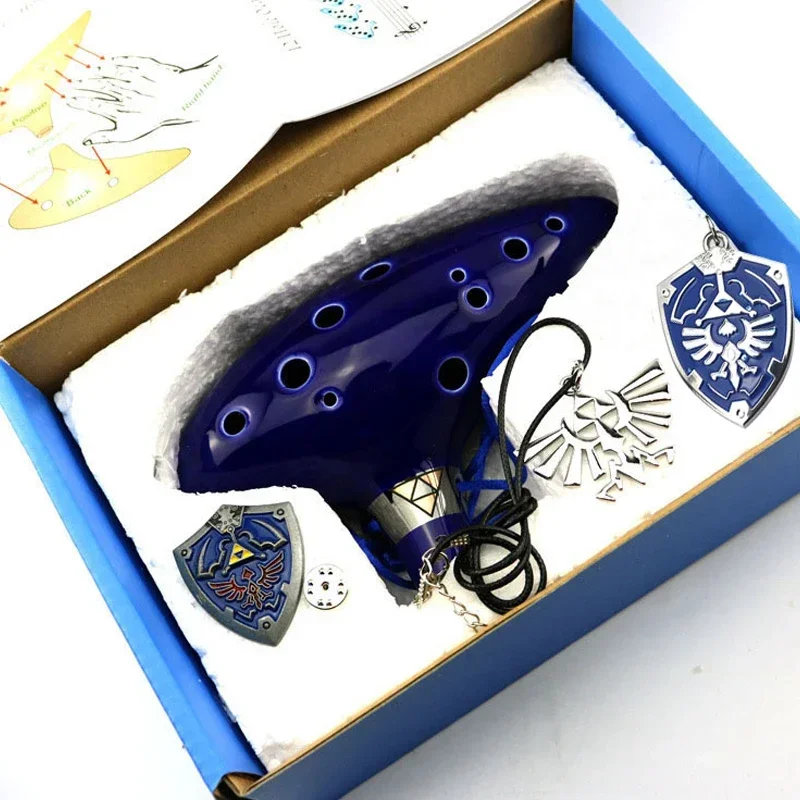 Song With Musical Instrument - Hot﻿ Ocarina Ceramic Legend Of 12