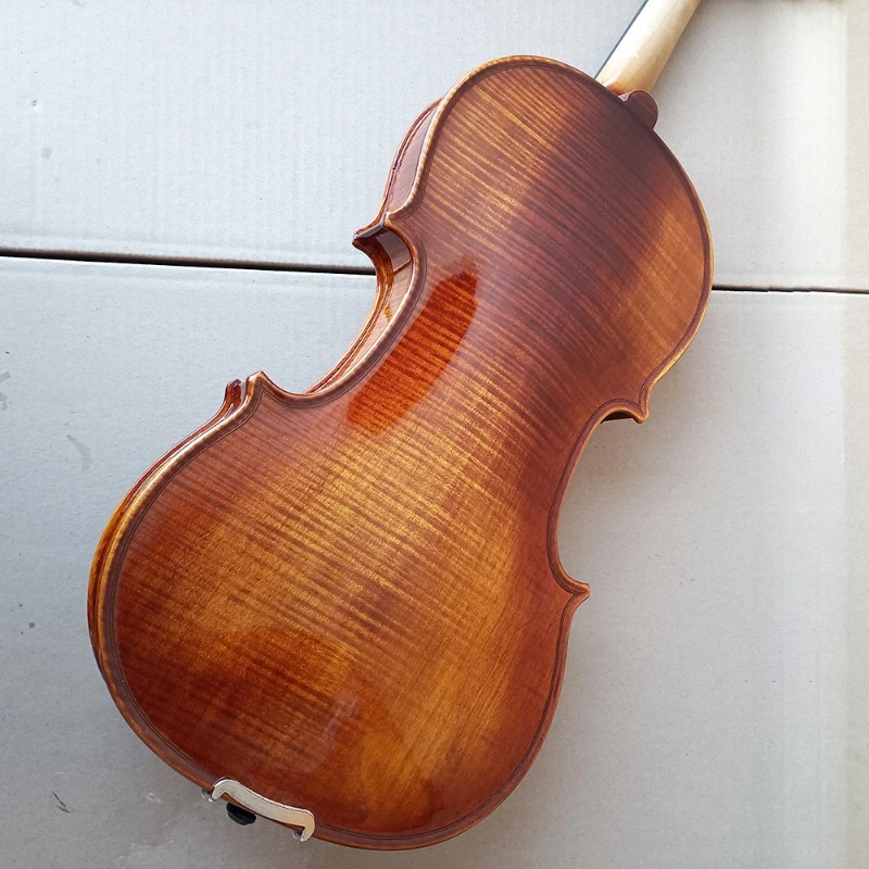 Musical Instrument Morocco - Antonio Stradivarius Handmade Natural Tiger Patterned