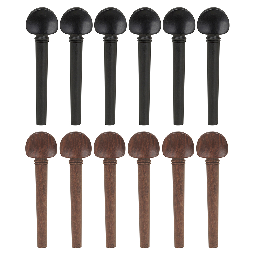 Musical Instrument Tabla - 12 Pcs/Set Oud String Pegs Mahogany