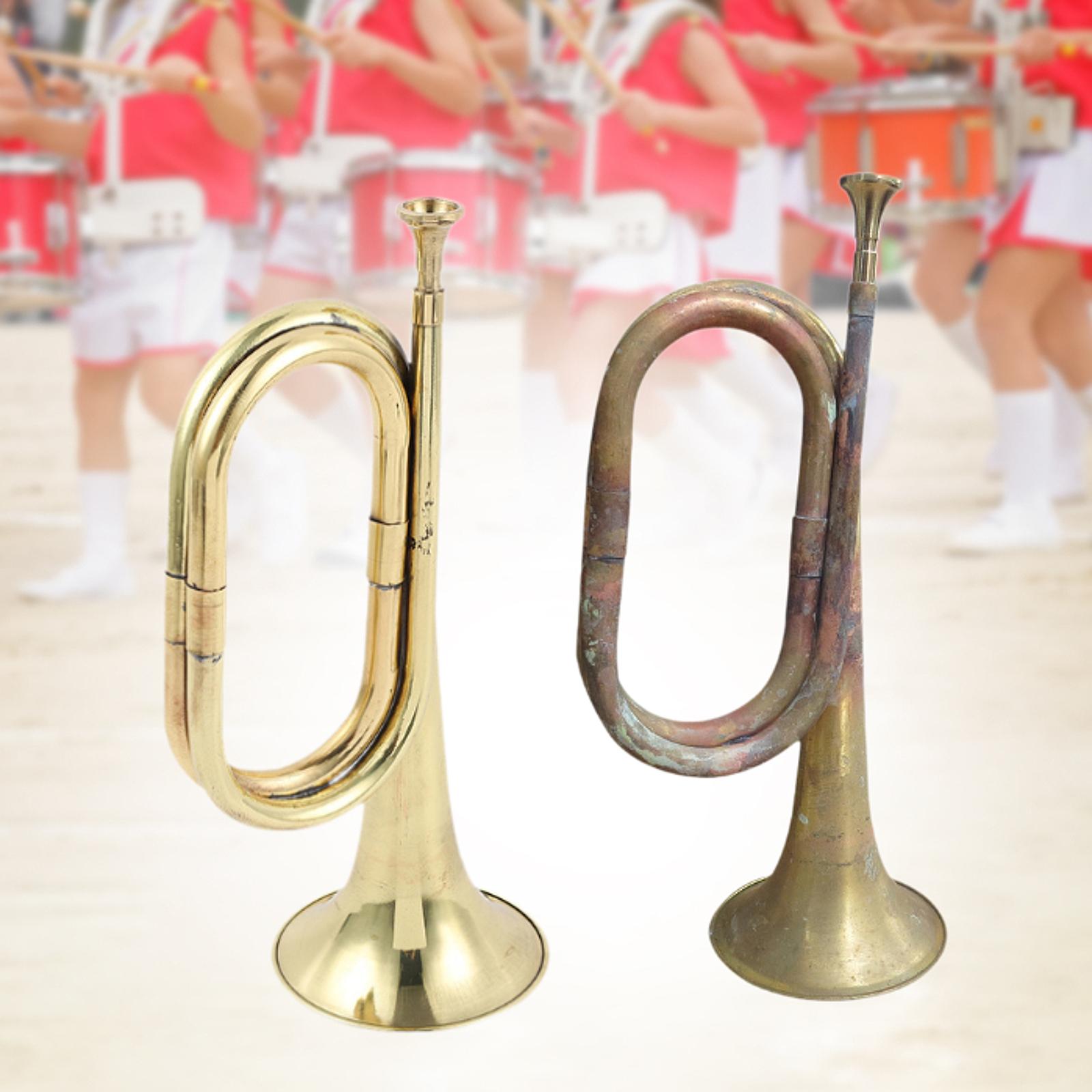 Musical Instrument Bugle - Brass Bugle Trumpet Prop Musical Instrument