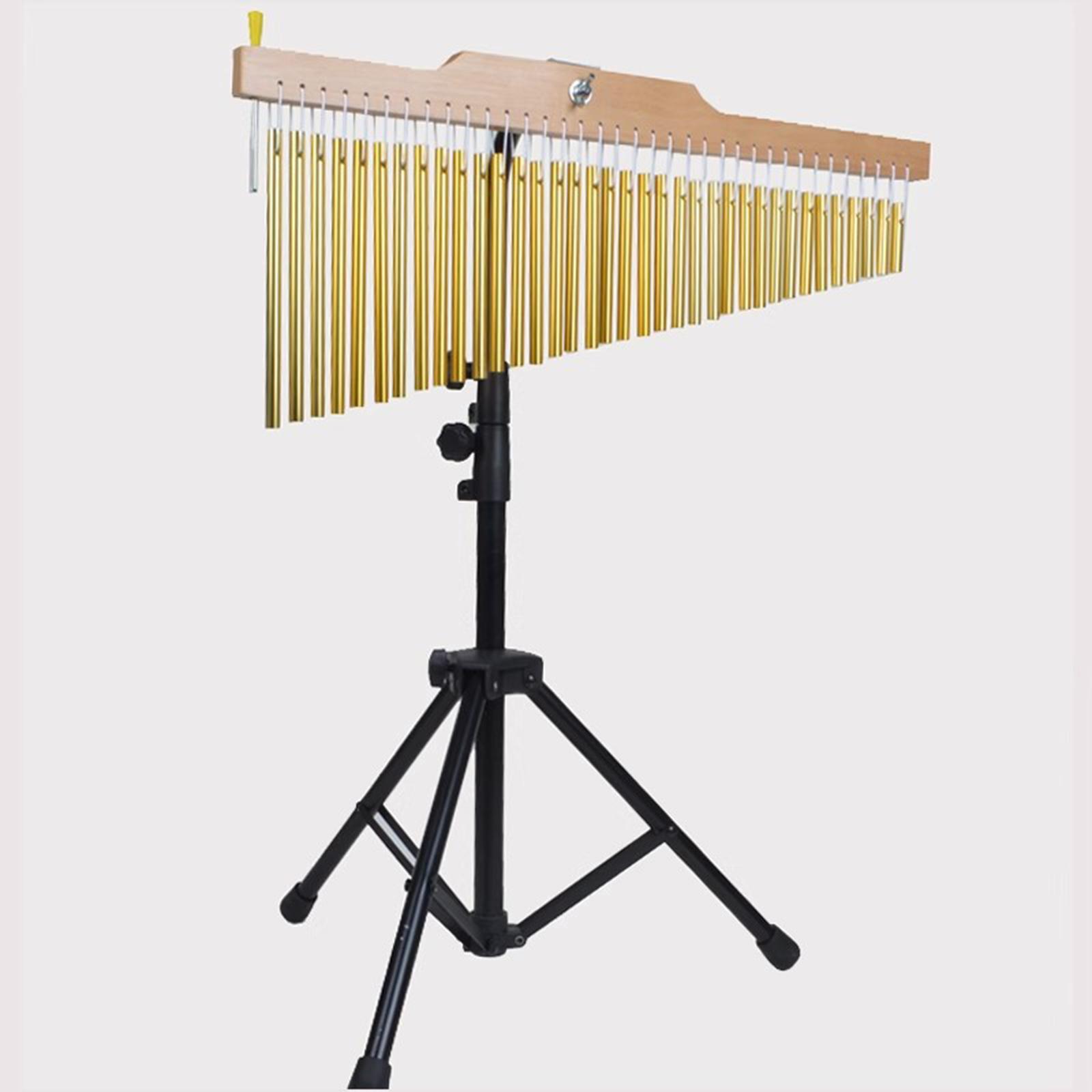 Musical Instrument Chimes - Bar Chimes Tripod Stand Foldable Stable