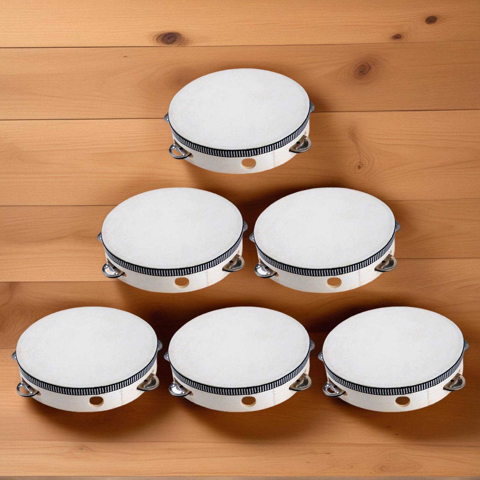 Musical Instruments Game - Tambourine for Church 6 Inch Hand
