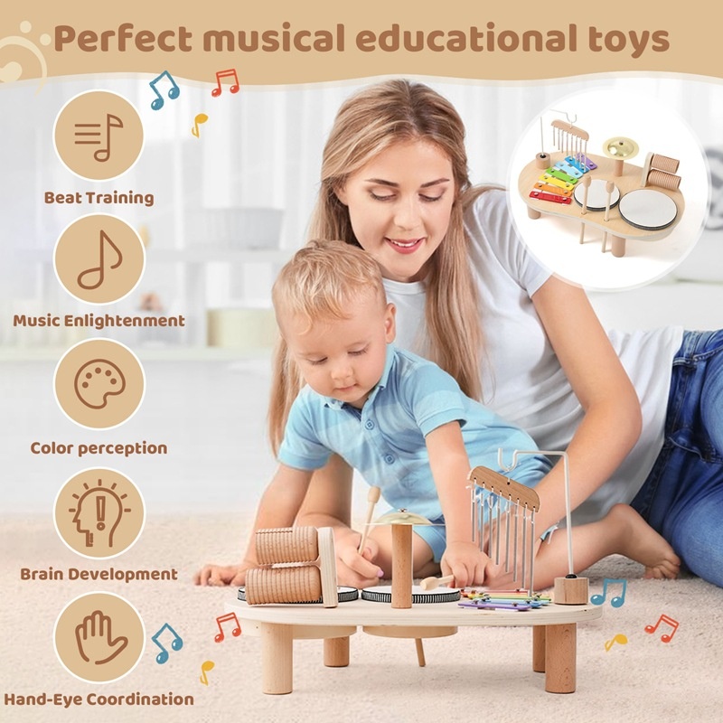 LazyChild Kids Educational Toy - Musical Instruments Game 评论和价格