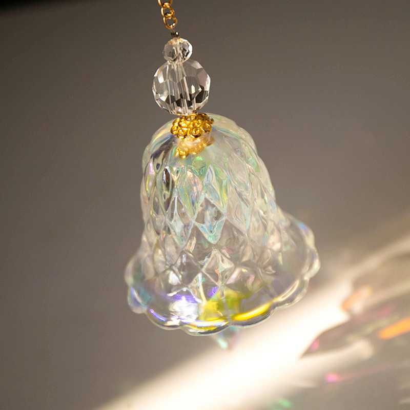 New【Crystal Wind Chimes Hangin - Musical Instrument Chimes 评论和价格