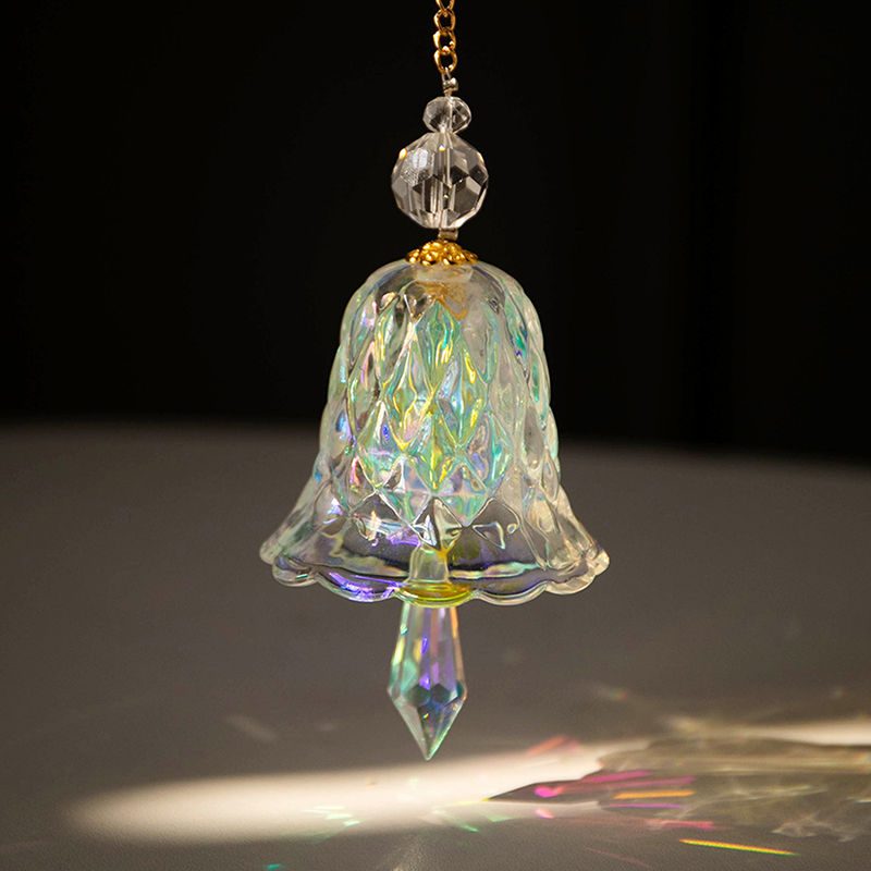 New【Crystal Wind Chimes Hangin - Musical Instrument Chimes 评论和价格