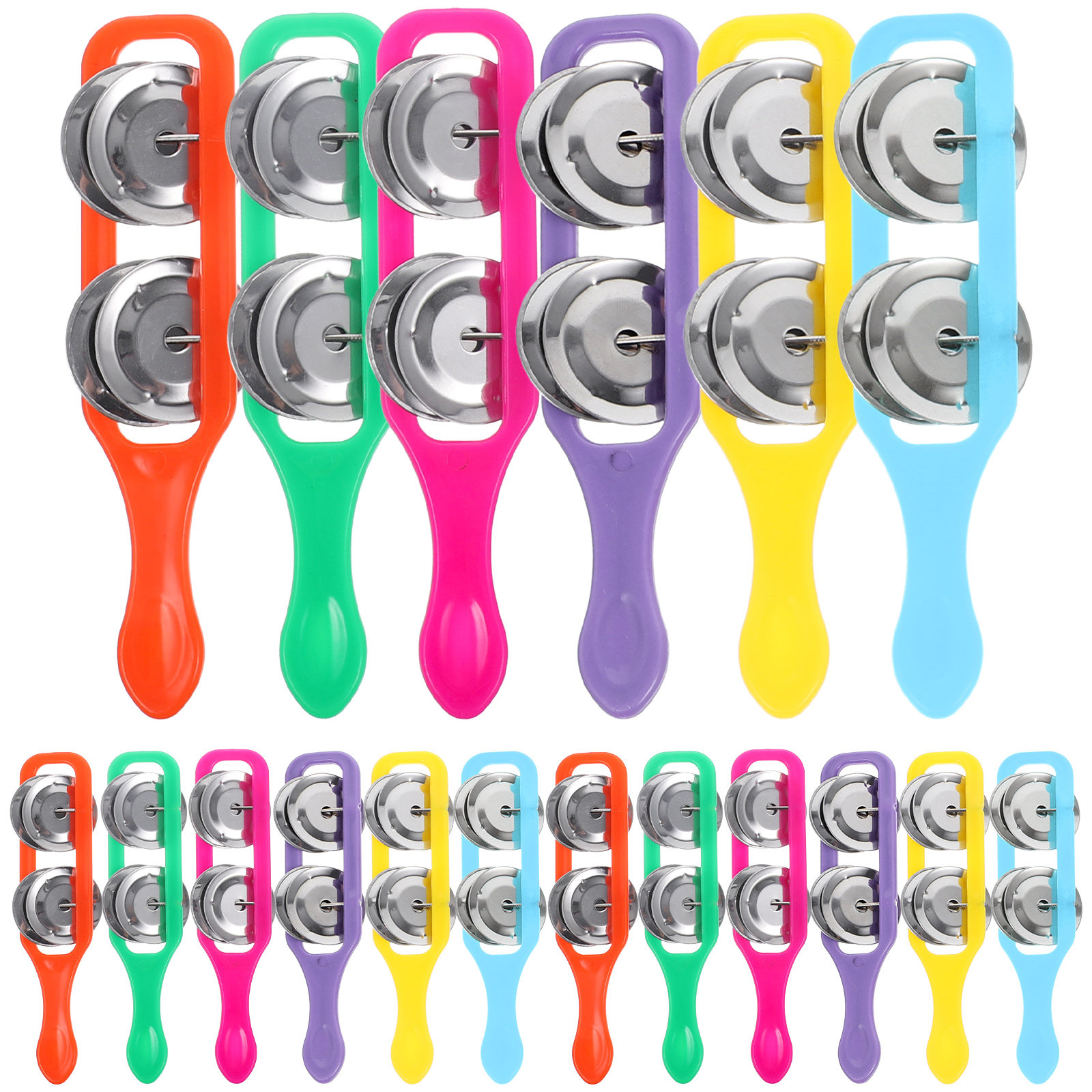 18Pcs Handheld Shaking Bell Co - Musical Instrument You Shake 评论和价格