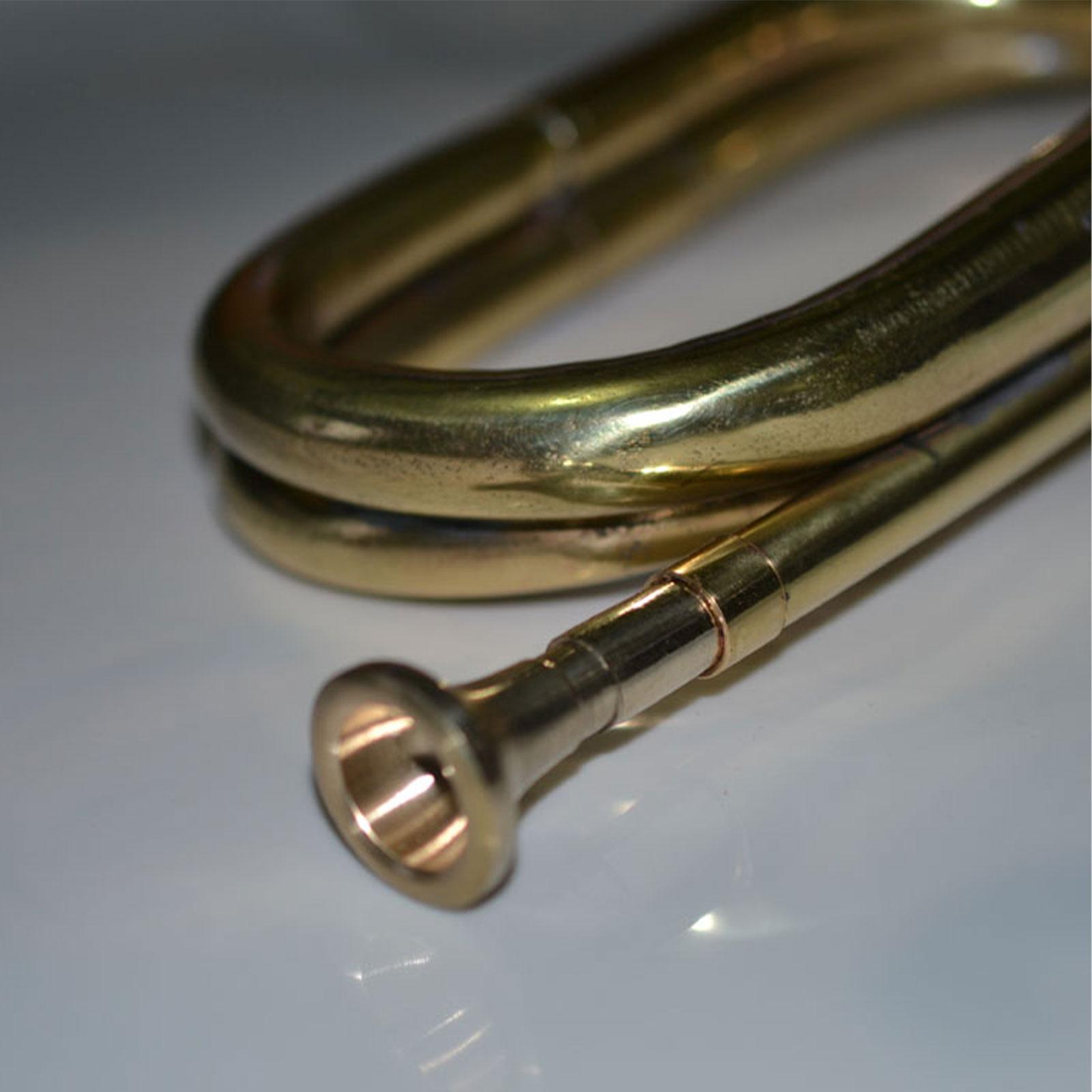 Camping Trumpet Brass Instrume - Musical Instrument Bugle 评论和价格