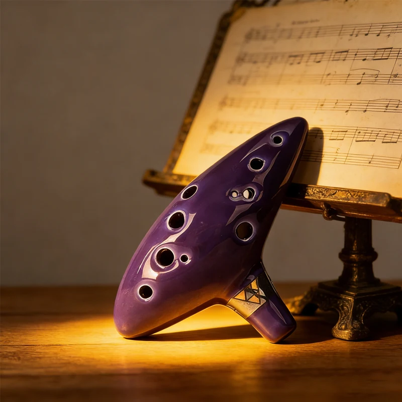 Hot﻿ Ocarina Ceramic Legend Of - Song With Musical Instrument 评论和价格