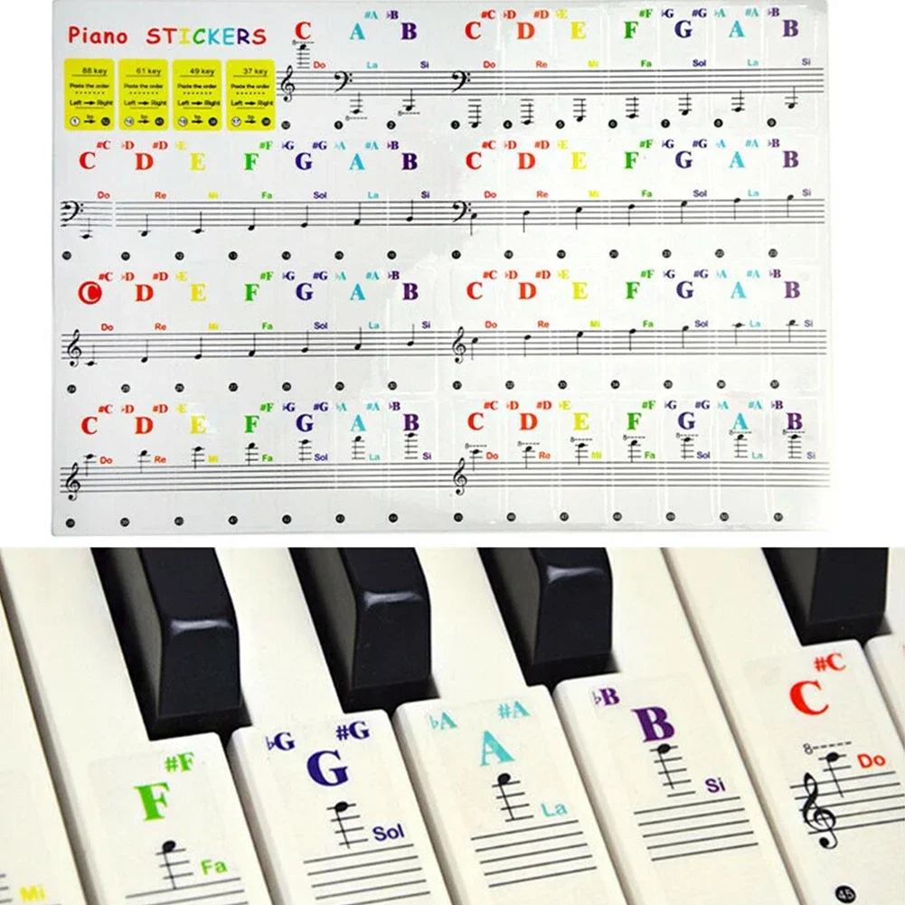 Transparent Colorful Pianos Ke - Musical Instrument Tabla 评论和价格