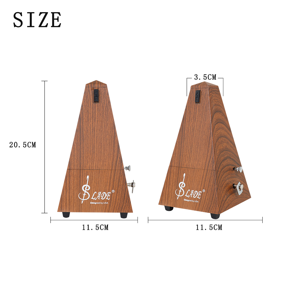 SLADE Mechanical Metronome Tow - Musical Instrument Chimes 评论和价格