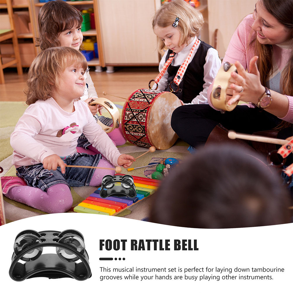 2Pcs Children Foot Bell Musica - Musical Instrument You Shake 评论和价格