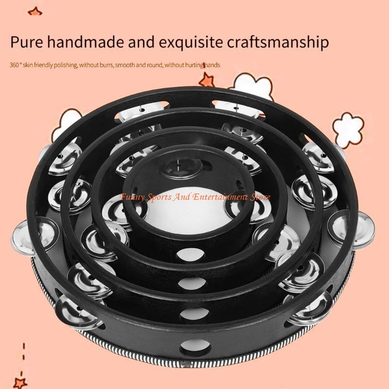 C4DE 4pcs Double Row Bells Tam - Musical Instruments Game 评论和价格
