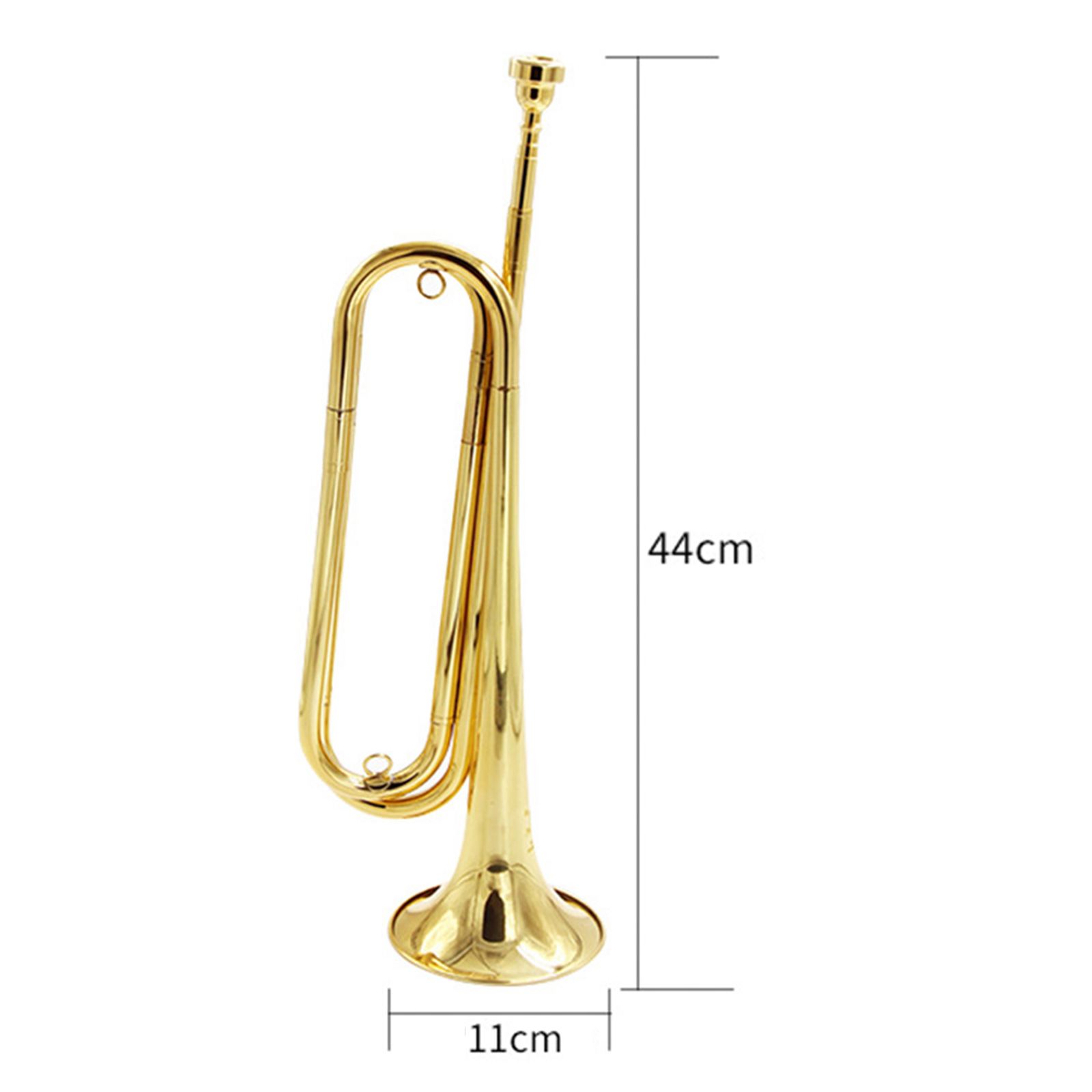 Cavalry Trumpet 7C Mouthpiece  - Musical Instrument Bugle 评论和价格