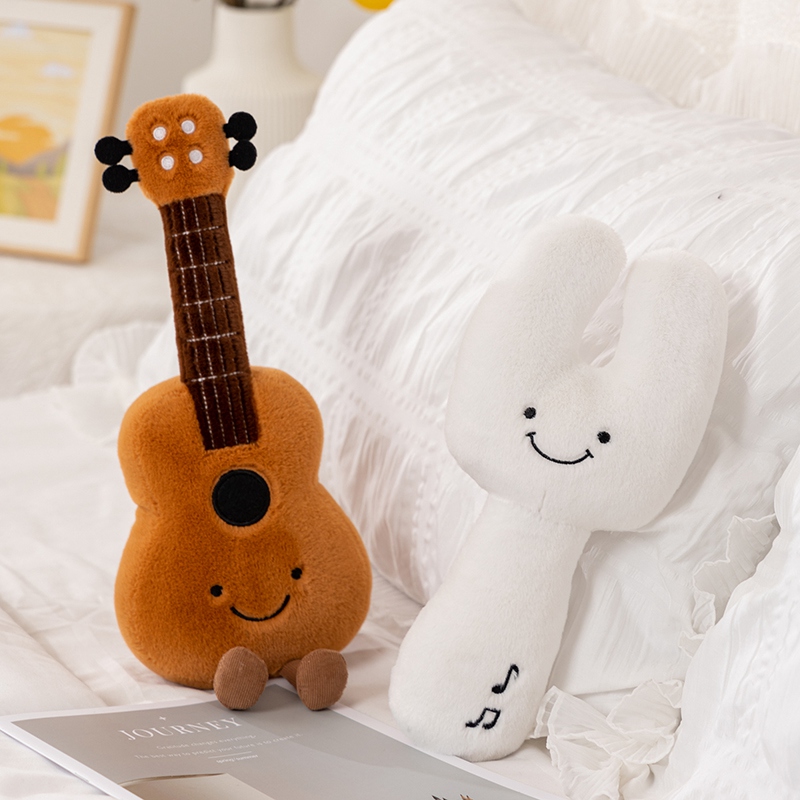 Cute Musical Plush Toy Soft Vi - Musical Instruments Game 评论和价格