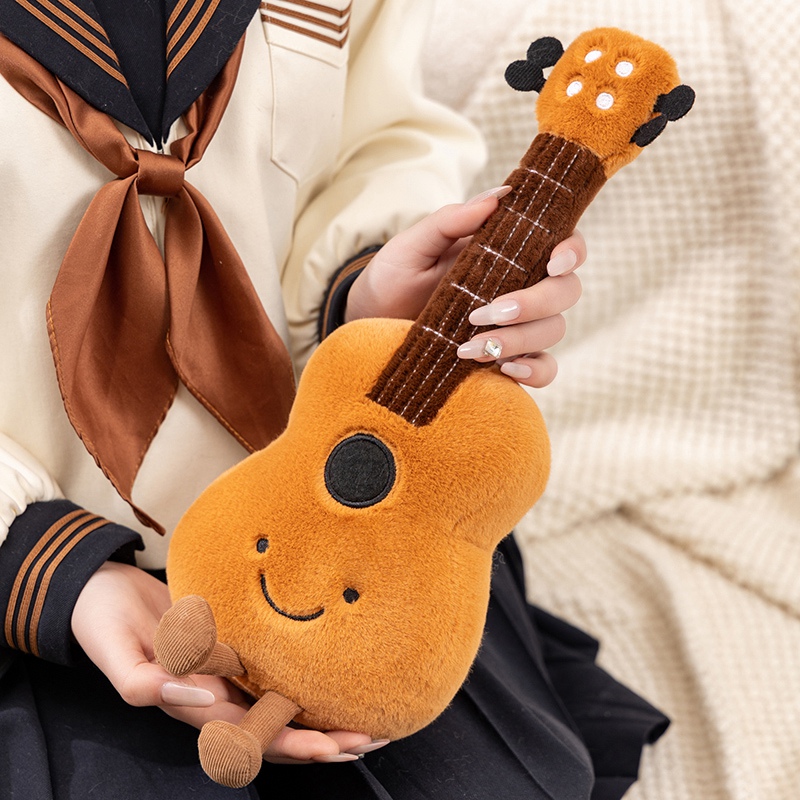 Cute Musical Plush Toy Soft Vi - Musical Instruments Game 评论和价格