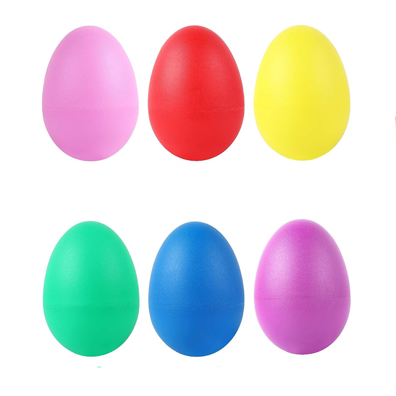 2Pcs Egg Shakers Plastic Percu - Musical Instruments Game 评论和价格