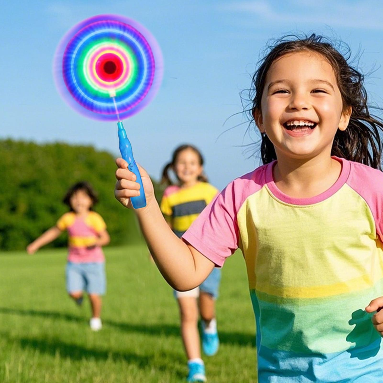 Kids LED Flashing Windmill Col - Musical Instrument Park 评论和价格