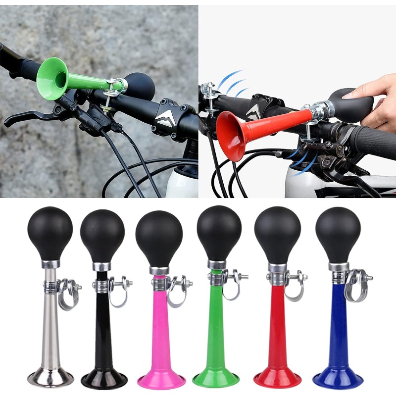 6 Color Metal Squeeze Bulb Air - Musical Instrument Bugle 评论和价格