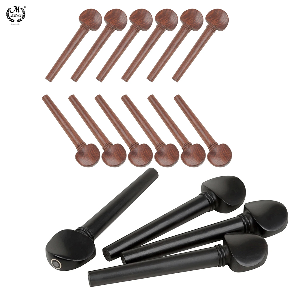 12 Pcs Oud String Shaft Ebony  - Musical Instrument Tabla 评论和价格