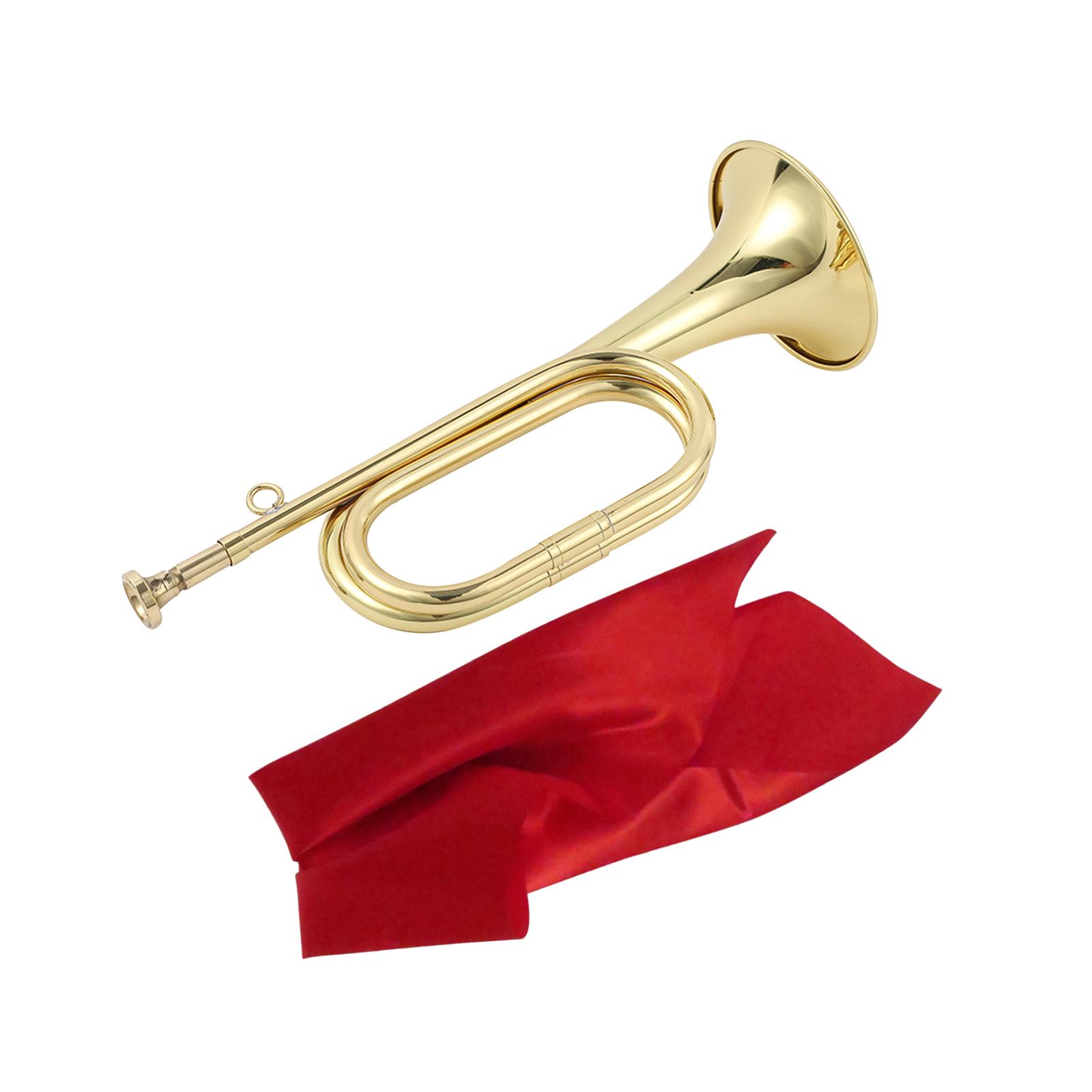Mini Brass Instrument Trumpet  - Musical Instrument Bugle 评论和价格