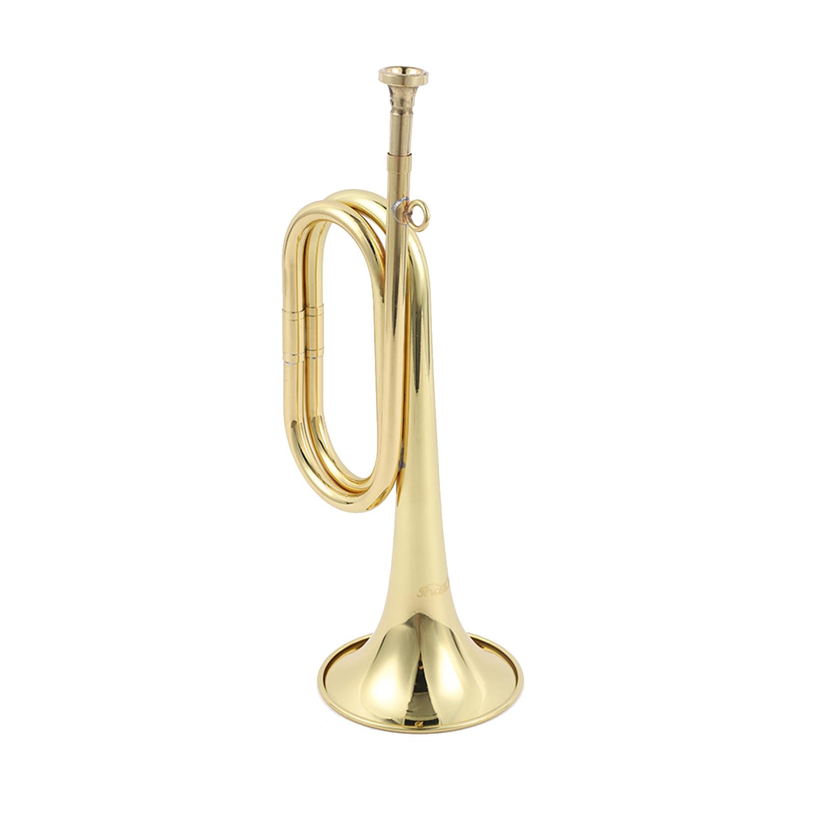 Mini Brass Instrument Trumpet  - Musical Instrument Bugle 评论和价格