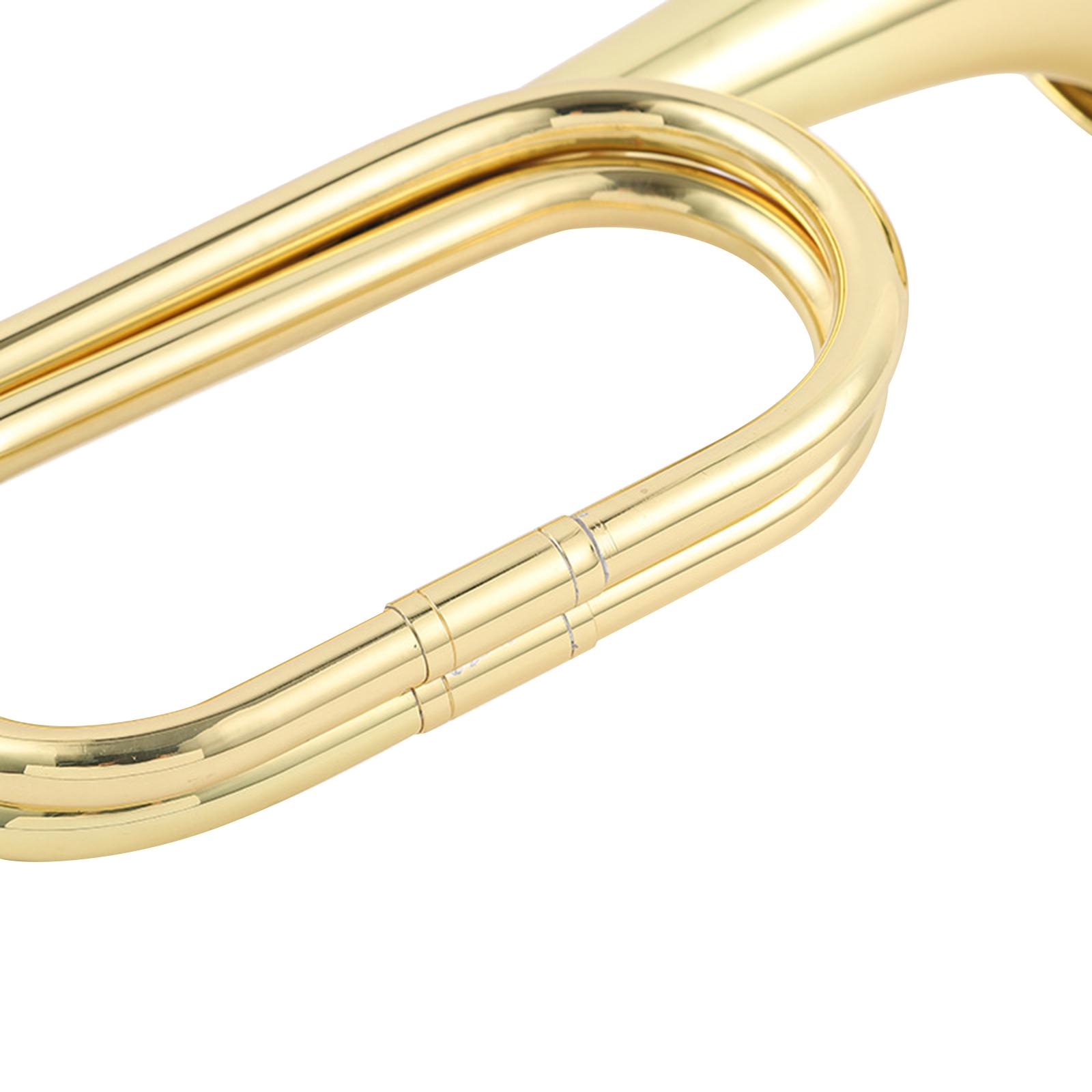 Mini Brass Instrument Trumpet  - Musical Instrument Bugle 评论和价格