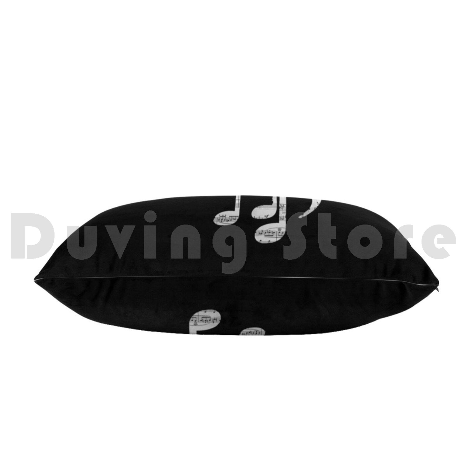 Music Notes Pillow Case Printe - Song With Musical Instrument 评论和价格