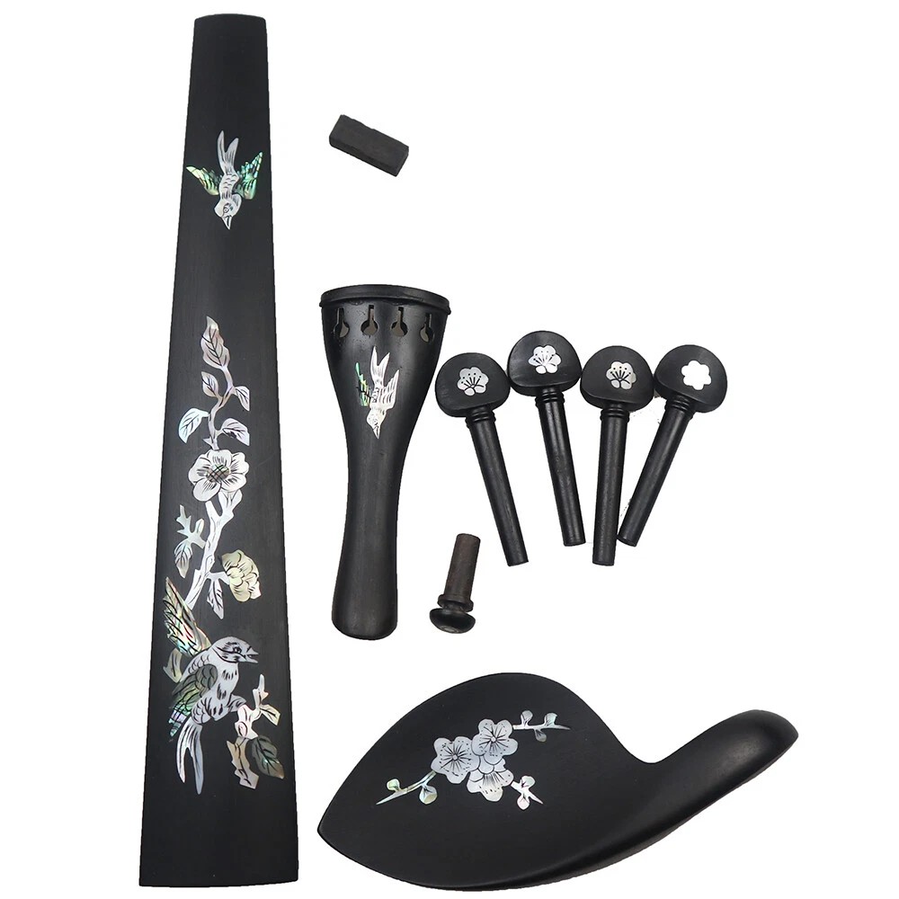 Ebony inlay Pearl shells Violi - Musical Instrument Cello 评论和价格